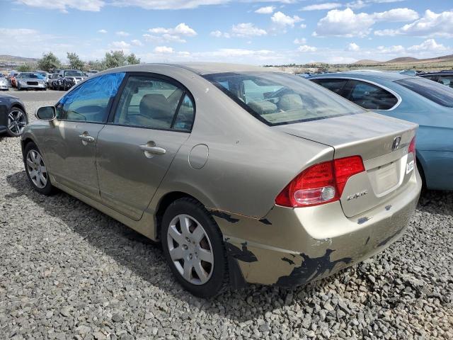 1HGFA16537L081523 - 2007 HONDA CIVIC LX GOLD photo 2