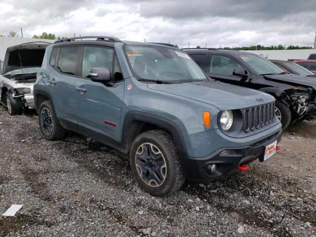 ZACCJBCT6FPB86884 - 2015 JEEP RENEGADE TRAILHAWK GRAY photo 4