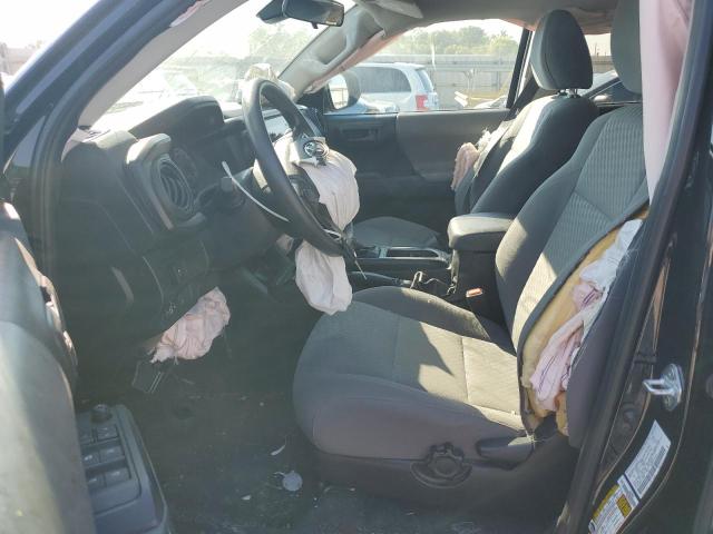 5TFAX5GN9MX194068 - 2021 TOYOTA TACOMA DOUBLE CAB BLACK photo 7