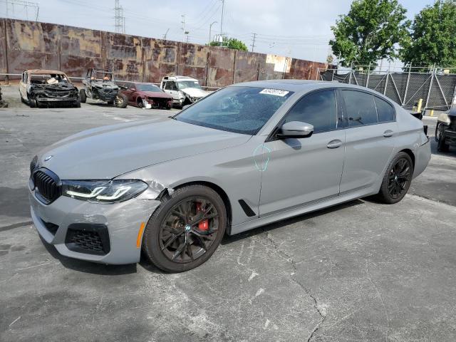 WBA53BJ07MWX15235 - 2021 BMW 540 I GRAY photo 1