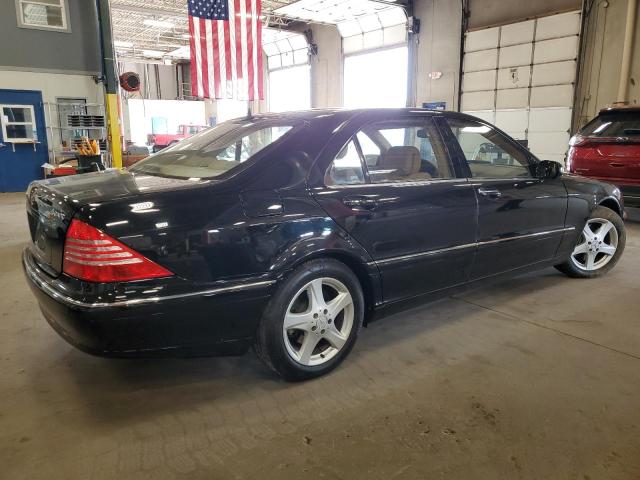 WDBNG83J03A371726 - 2003 MERCEDES-BENZ S 430 4MATIC BLACK photo 3