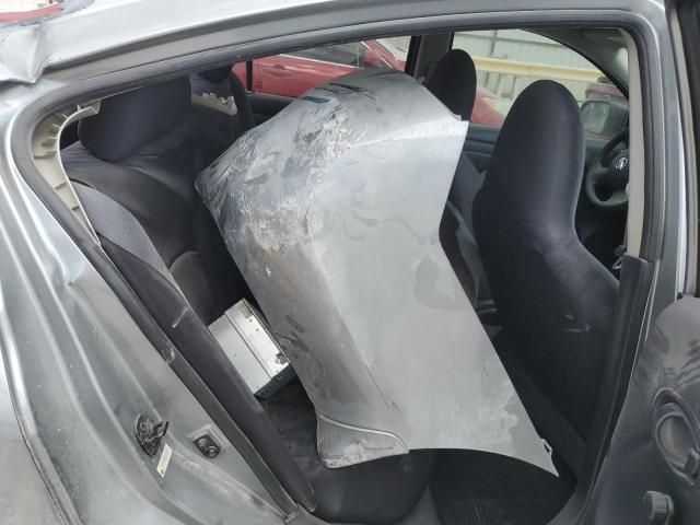 3N1CN7AP5EL800051 - 2014 NISSAN VERSA S GRAY photo 10