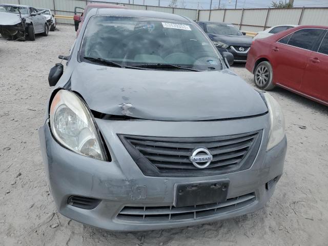 3N1CN7AP5EL800051 - 2014 NISSAN VERSA S GRAY photo 5