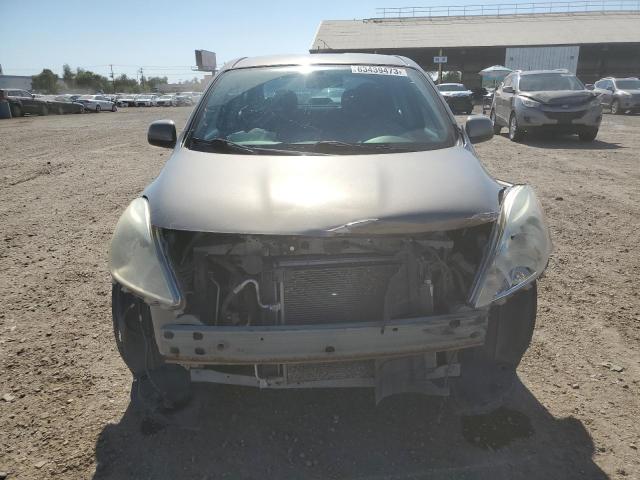 3N1CN7AP0CL849056 - 2012 NISSAN VERSA S GRAY photo 5