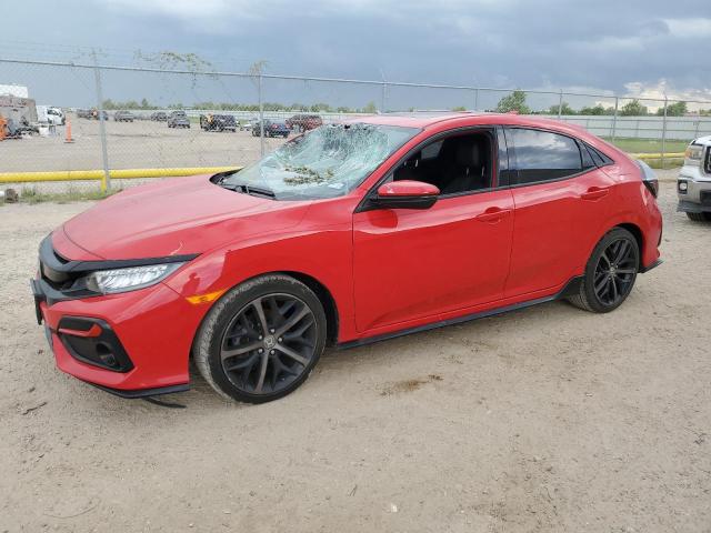 SHHFK7H91LU204312 - 2020 HONDA CIVIC SPORT TOURING RED photo 1