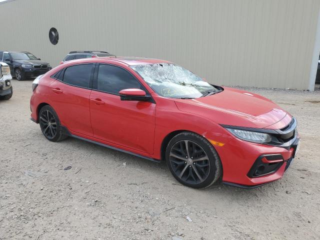 SHHFK7H91LU204312 - 2020 HONDA CIVIC SPORT TOURING RED photo 4