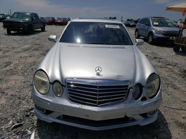 WDBUF56X29B381111 - 2009 MERCEDES-BENZ E 350 SILVER photo 5