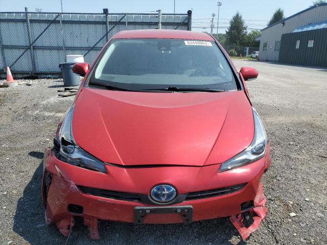 JTDKARFU1L3117576 - 2020 TOYOTA PRIUS L RED photo 5