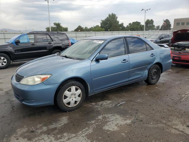 4T1BE32K83U643960 - 2003 TOYOTA CAMRY LE BLUE photo 1