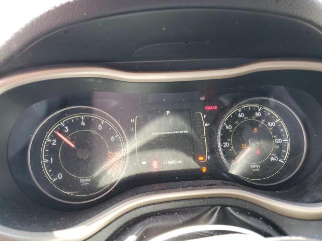 1C4PJMCS2EW229185 - 2014 JEEP CHEROKEE LATITUDE BLACK photo 9