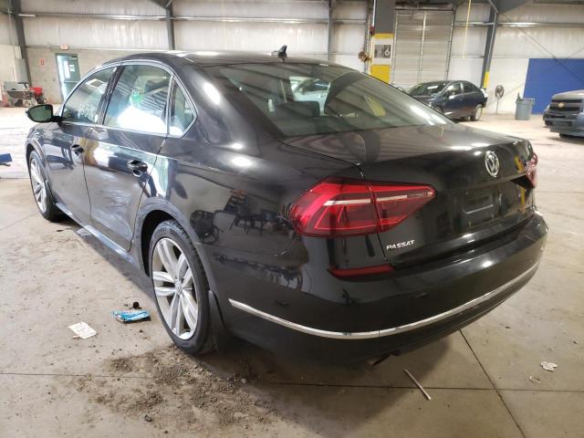 1VWLA7A39KC010777 - 2019 VOLKSWAGEN PASSAT WOLFSBURG 黑色 照片 3