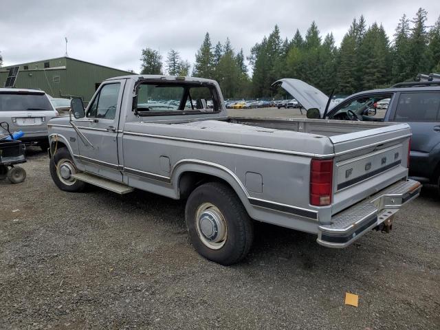 1FTHF2515EPB35293 - 1984 FORD F250 GRAY photo 2