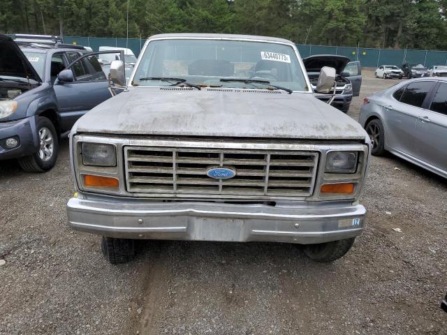 1FTHF2515EPB35293 - 1984 FORD F250 GRAY photo 5