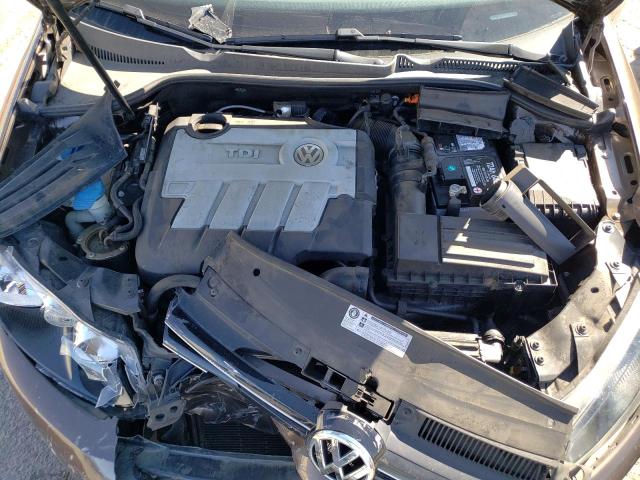 3VWPL7AJ3DM607094 - 2013 VOLKSWAGEN JETTA TDI Қоңыр фото 11