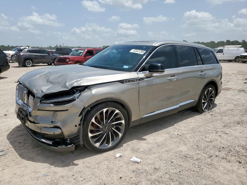 5LM5J7WC7PGL10427 - 2023 LINCOLN AVIATOR RESERVE Մոխրագույն լուսանկար 1