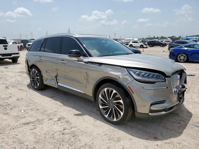 5LM5J7WC7PGL10427 - 2023 LINCOLN AVIATOR RESERVE Մոխրագույն լուսանկար 4