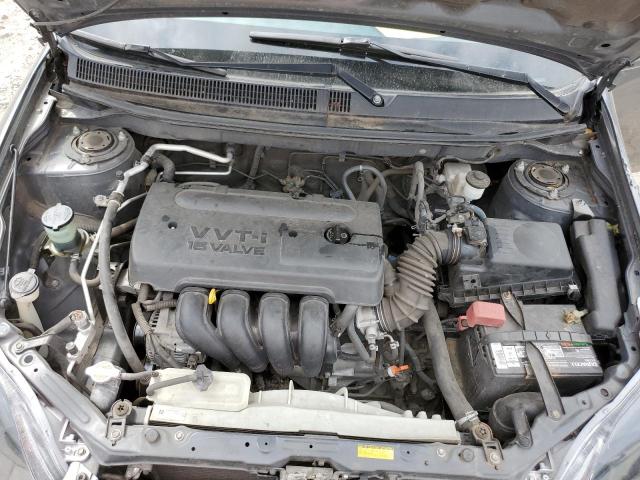 2T1KR32E98C695993 - 2008 TOYOTA COROLLA MA XR GRAY photo 11