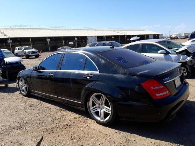 WDDNG7DB5CA432349 - 2012 MERCEDES-BENZ S 550 BLACK photo 2