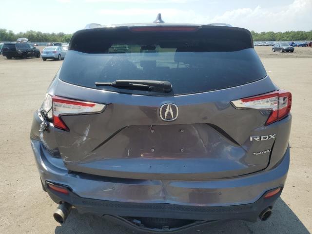 5J8TC2H73KL004807 - 2019 ACURA RDX ADVANCE GRAY photo 6