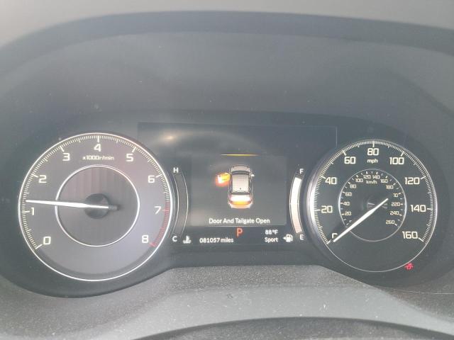 5J8TC2H73KL004807 - 2019 ACURA RDX ADVANCE GRAY photo 9