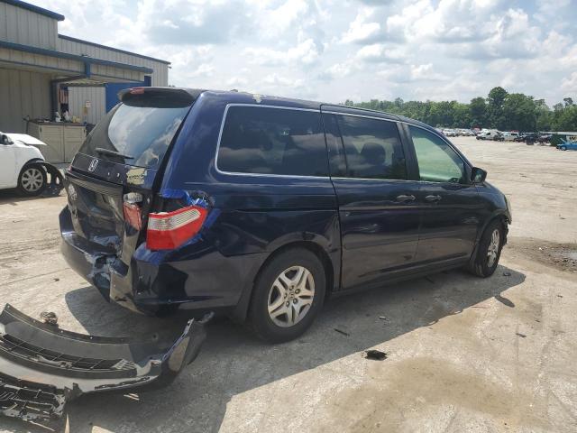 5FNRL38287B082674 - 2007 HONDA ODYSSEY LX BLUE photo 3