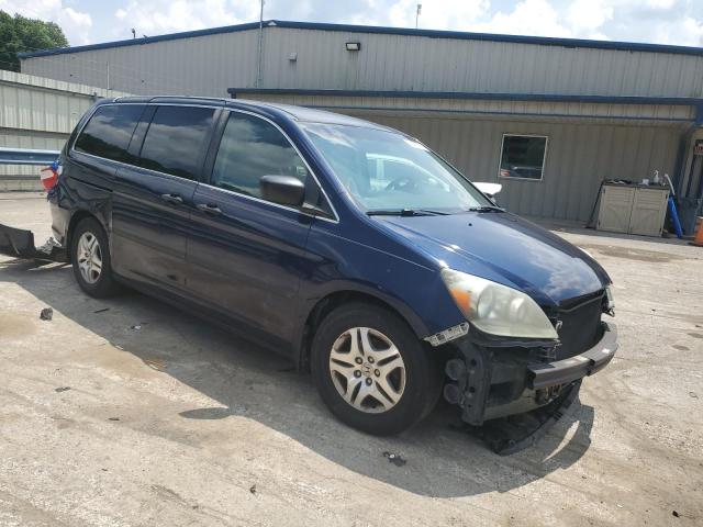 5FNRL38287B082674 - 2007 HONDA ODYSSEY LX BLUE photo 4