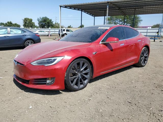 5YJSA1E29JF264195 - 2018 TESLA MODEL S Qırmızı foto 1