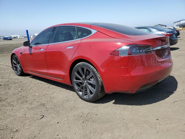 5YJSA1E29JF264195 - 2018 TESLA MODEL S Qırmızı foto 2