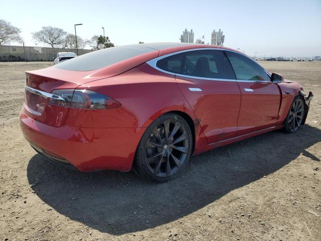 5YJSA1E29JF264195 - 2018 TESLA MODEL S Qırmızı foto 3