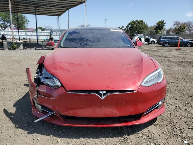 5YJSA1E29JF264195 - 2018 TESLA MODEL S Qırmızı foto 5