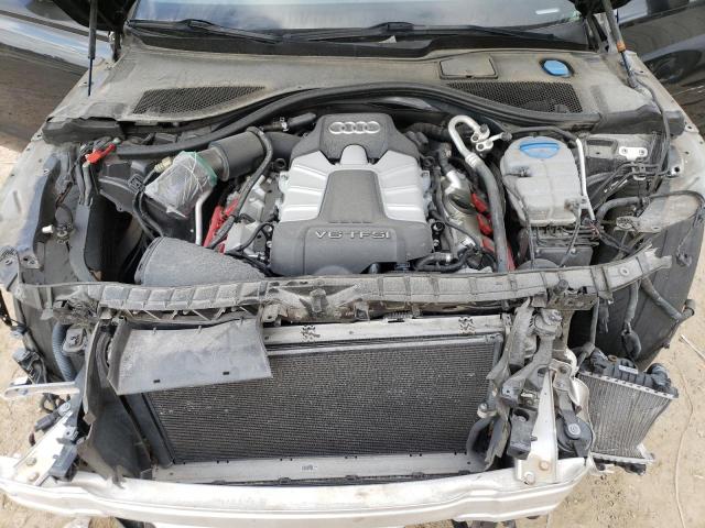 WAUHGAFC8EN105821 - 2014 AUDI A6 PRESTIGE შავი ფოტო 11