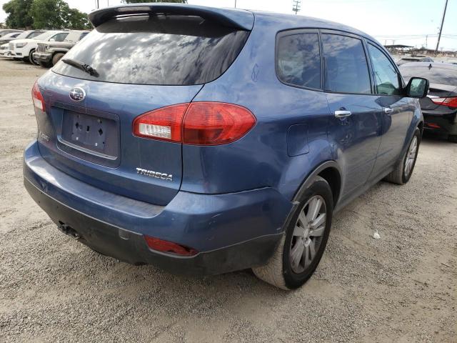 4S4WX91D484406181 - 2008 SUBARU B9 TRIBECA BLUE photo 3