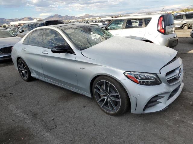 W1KWF6EB4LR571731 - 2020 MERCEDES-BENZ C 43 AMG SILVER photo 4