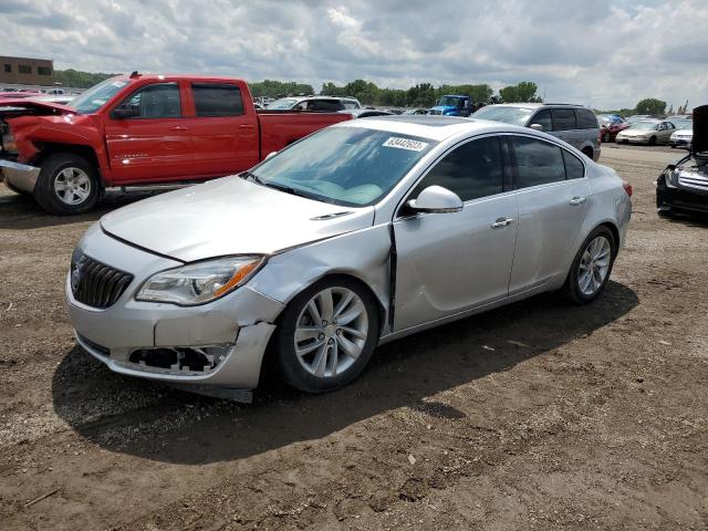 2G4GN5EX1E9187700 - 2014 BUICK REGAL PREMIUM SILVER photo 1