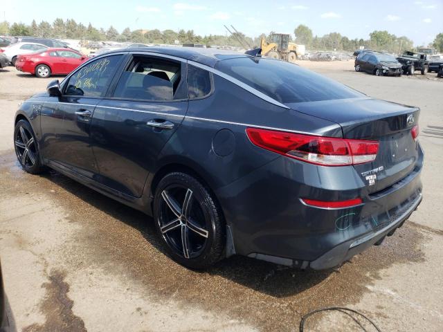 5XXGT4L33KG378723 - 2019 KIA OPTIMA LX GRAY photo 2