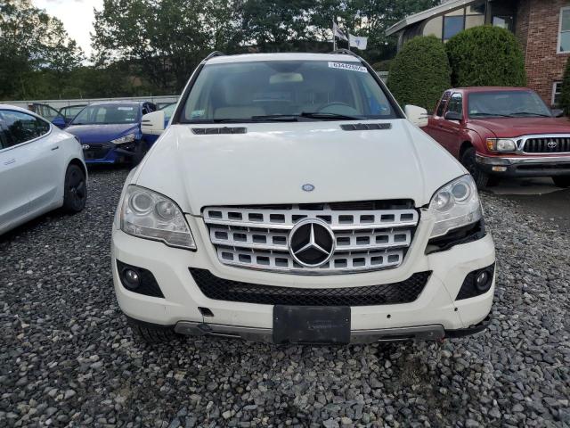 4JGBB8GB4BA687761 - 2011 MERCEDES-BENZ ML 350 4MATIC WHITE photo 5