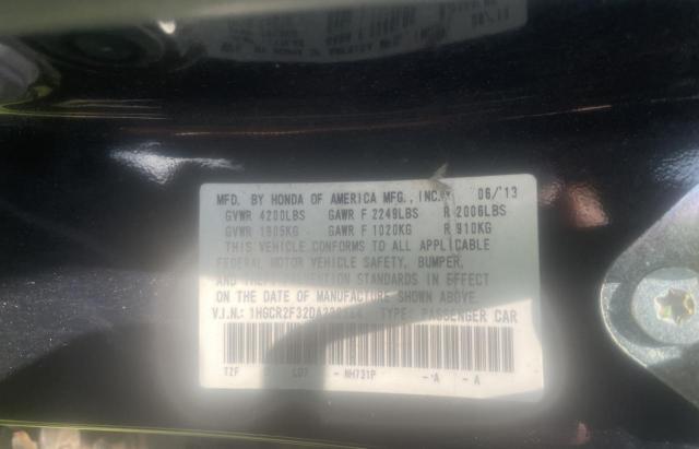 1HGCR2F32DA238384 - 2013 HONDA ACCORD LX Qara foto 10