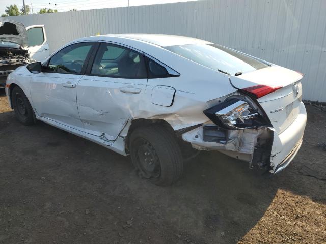 2HGFC2F63KH600598 - 2019 HONDA CIVIC LX WHITE photo 2