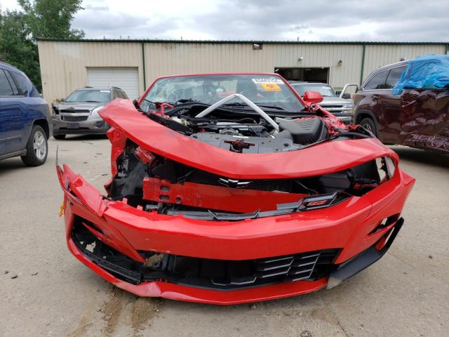 1G1FH3D76L0147013 - 2020 CHEVROLET CAMARO SS RED photo 5