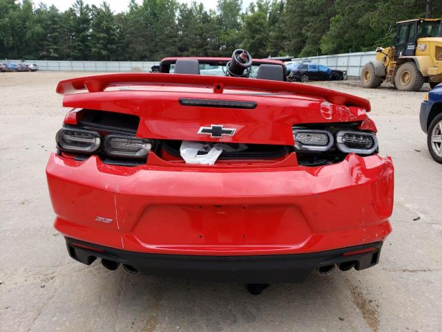 1G1FH3D76L0147013 - 2020 CHEVROLET CAMARO SS RED photo 6