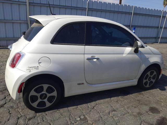 3C3CFFGEXFT741014 - 2015 FIAT 500 ELECTRIC WHITE photo 3