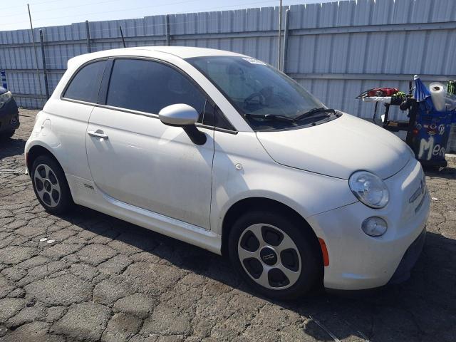 3C3CFFGEXFT741014 - 2015 FIAT 500 ELECTRIC WHITE photo 4