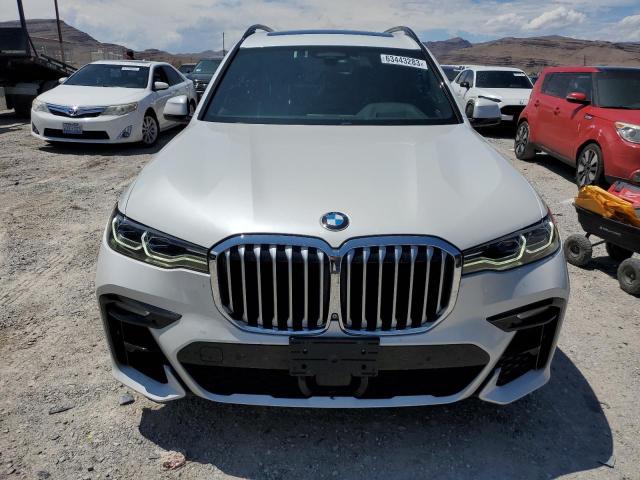 5UXCX4C53KLB39498 - 2019 BMW X7 XDRIVE50I WHITE photo 5