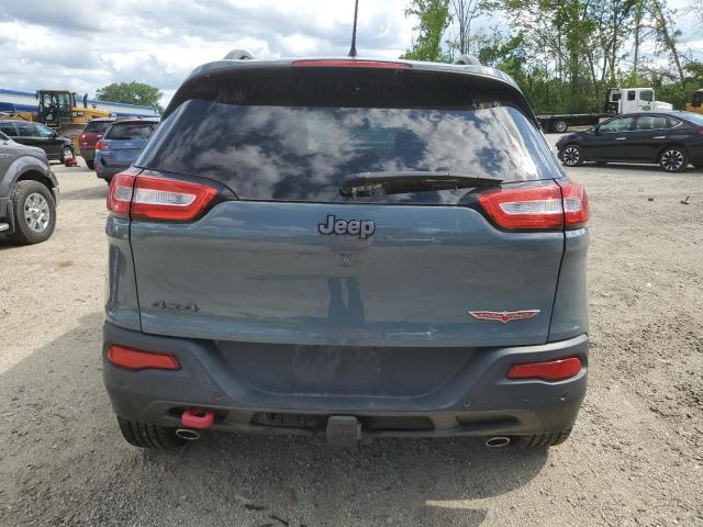 1C4PJMBS5EW253532 - 2014 JEEP CHEROKEE TRAILHAWK BLACK photo 6