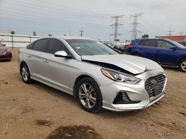 5NPE34AF2JH648970 - 2018 HYUNDAI SONATA SPORT SILVER photo 4