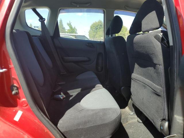 JHMGD38657S015720 - 2007 HONDA FIT S წითელი ფოტო 10