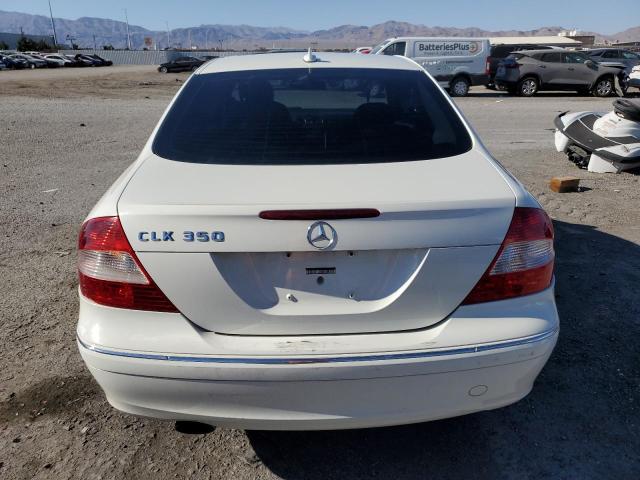 WDBTJ56H39F270059 - 2009 MERCEDES-BENZ CLK 350 WHITE photo 6