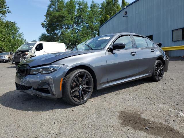 3MW5R7J04N8C43582 - 2022 BMW 330XI გრაფიტი ფოტო 1