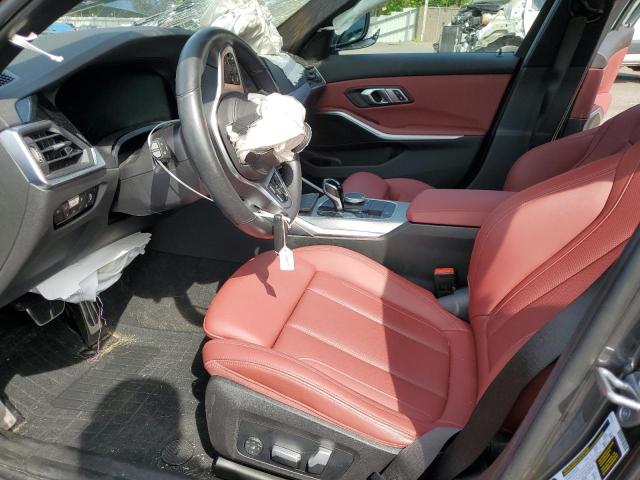 3MW5R7J04N8C43582 - 2022 BMW 330XI გრაფიტი ფოტო 7