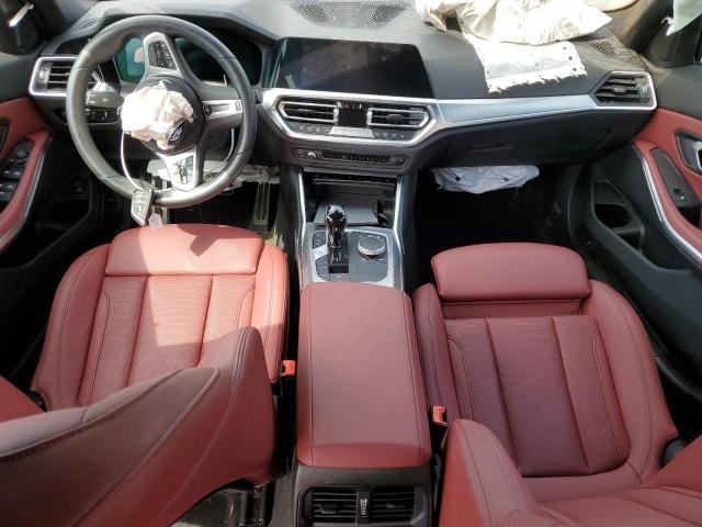 3MW5R7J04N8C43582 - 2022 BMW 330XI გრაფიტი ფოტო 8